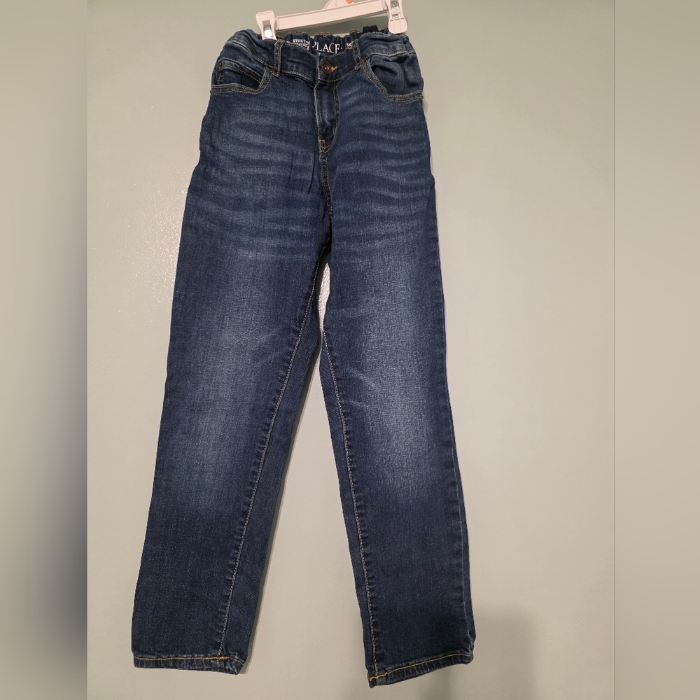 The Children's Place Dark Blue Straight Leg Kids Jeans